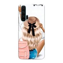 Чехол с печатью для Huawei Honor 20 Pro - (Мода) (AlphaPrint) (Путешествие)