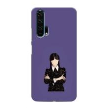 Чехлы Венсдей на Huawei Honor 20 Pro Уэнсдей (AlphaPrint) (Уэнздей в черном)