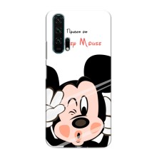 Эксклюзивный чехол для Huawei Honor 20 Pro (AlphaPrint - Мультяшные) (Маус Микки)