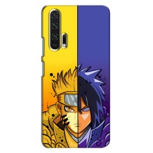 Купить Чехлы на телефон с принтом Anime для Хуавей Хонор 20 Про (Naruto Vs Sasuke)