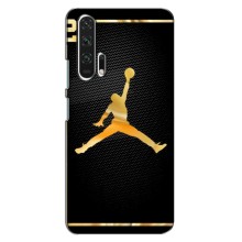 Силиконовый Чехол Nike Air Jordan на Хуавей Хонор 20 Про (Джордан 23)