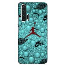 Силиконовый Чехол Nike Air Jordan на Хуавей Хонор 20 Про (Джордан Найк)