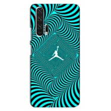 Силиконовый Чехол Nike Air Jordan на Хуавей Хонор 20 Про (Jordan)