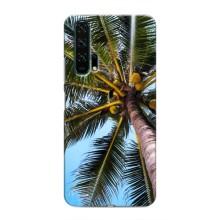 Силиконовый чехол с КАРТИНКАМИ лето для Huawei Honor 20 Pro (AlphaPrint) (Пальма)