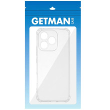 TPU чохол GETMAN Ease logo посилені кути Full Camera для Honor 400 Lite – Прозорий