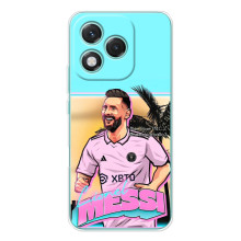 Чохли для Модель телефону українськими буквами та цифрами буде виглядати так: Хуавей Хонор 400 Лайт. - Лео Мессі Маямі (Майами Месси)