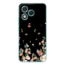 Чохол для Модель телефону українськими буквами та цифрами буде виглядати так: Хуавей Хонор 400 Лайт. - з принтом (Дизайнерські) (AlphaPrint) (Маленькі квіти)