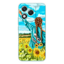 Чехол для Патриота Украины Huawei Honor 400 Lite - (AlphaPrint) (Украиночка)