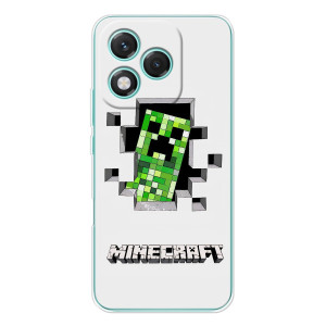 Чехол Майнкрафт на Huawei Honor 400 Lite (AlphaPrint) Minecraft