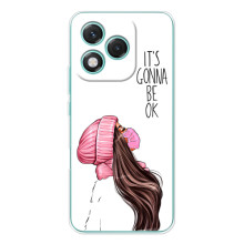 Чехол с печатью для Huawei Honor 400 Lite - (Мода) (AlphaPrint) (Коронавирус)