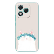 Чохол на тематику: Коти для Huawei Honor 400 Lite – Білий котик