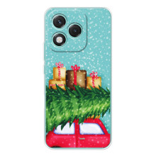 Чохол новорічна ялинка на Huawei Honor 400 Lite (Новорічний настрій)