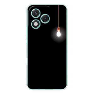 Чехол с картинками на черном фоне для Huawei Honor 400 Lite – Лампочка