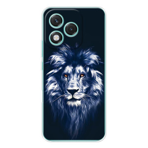 Чохол з картинкою на Huawei Honor 400 Lite – Лев – синій