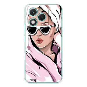 Чехол с картинкой Модные Девчонки Huawei Honor 400 Lite – Девушка в халате