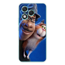 Чехол с принтом Душа на Huawei Honor 400 Lite (Джо и кот)