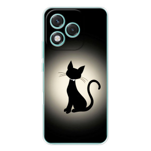 Чехол с принтом для Huawei Honor 400 Lite (AlphaPrint) Модные коты