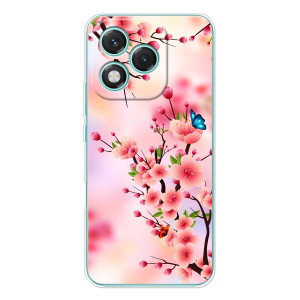 Чехол с принтом САКУРЫ на Huawei Honor 400 Lite – Бабочки на сакуре