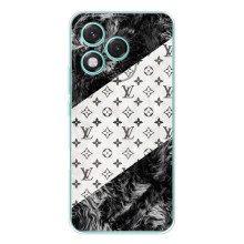 Чохол Стиль Louis Vuitton на Huawei Honor 400 Lite – LV на білому