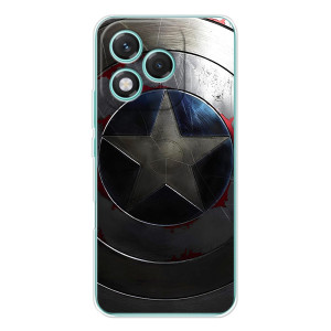 Чехол с Щитом Капитана Америки на Huawei Honor 400 Lite – Ретро Щит Капитана
