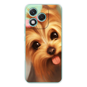 Чехол (ТПУ) Милые собачки для Huawei Honor 400 Lite (Йоршенский терьер)