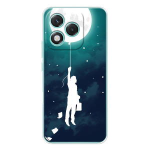 Чохол (ТПУ) з планетами на Huawei Honor 400 Lite – To The moon