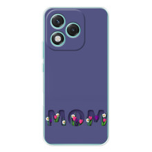 Чехлы для мамы на Huawei Honor 400 Lite – Мама в цветах