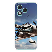 Чехол с мемом Тралалело тралала на Huawei Honor 400 Lite (Бомбардиро крокодило)