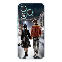 Чохол з дизайном Венздей 2 на Huawei Honor 400 Lite (Венздей і Тайлер)