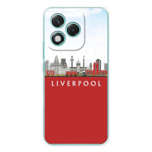Чехол с картинкой ФК Ливерпуль на Хуавей Хонор 400 Лайт (Город Liverpool)