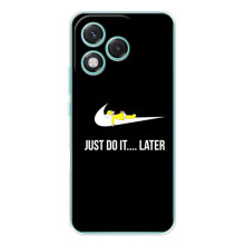 Чехол с логотипом Найк на Huawei Honor 400 Lite (Nike just do it)