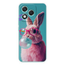 Чохол з принтом стильні тварини для Модель телефону українськими буквами та цифрами буде виглядати так: Хуавей Хонор 400 Лайт. (Кролик в окулярах)