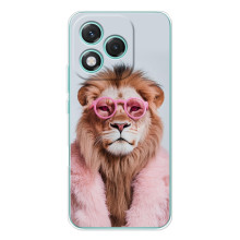 Чохол з принтом стильні тварини для Модель телефону українськими буквами та цифрами буде виглядати так: Хуавей Хонор 400 Лайт. (Лев в окулярах)