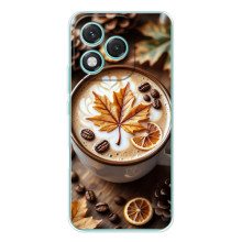Чехол с уникальным дизайном «Осень с кофе» для Huawei Honor 400 Lite – Пряный кофе
