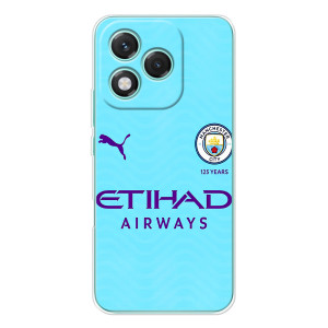 Силиконовые Чехлы принт Футбол на Huawei Honor 400 Lite – Man City