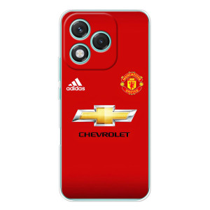 Силиконовые Чехлы принт Футбол на Huawei Honor 400 Lite – Man United