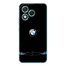 Силіконовий бампер з картинкою машини на Huawei Honor 400 Lite – Чорний BMW