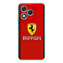 Силіконовий бампер з картинкою машини на Huawei Honor 400 Lite – Ferrari Logo