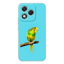 Силіконовий бампер з птичкою на Huawei Honor 400 Lite – Попугайчик