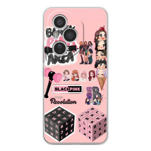 Чехлы с картинкой для Huawei Honor 400 Pro – BLACK PINK коллаж