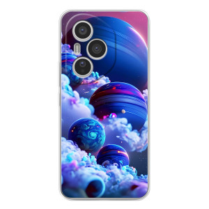 Чехлы КОСМОС для Huawei Honor 400 Pro – Синие планеты