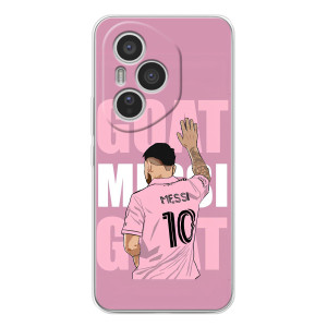 Чехлы Лео Месси в Майами на Huawei Honor 400 Pro – GOAT MESSI