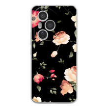 Чохли з квітами для Huawei Honor 400 Pro (VPrint) (Трояндочки)
