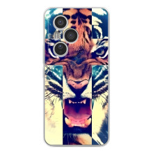 Чохли з зображенням різних тварин на Huawei Honor 400 Pro (Яскравий Тигр)