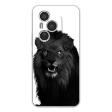 Чехлы с картинками животных Huawei Honor 400 Pro (Черный ЛЕВ)