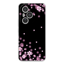 Чохол для Модель телефона "Huawei Honor 400 Pro" українськими буквами і цифрами буде виглядати так: **Хуавей Хонор 400 Про**. - з принтом (Дизайнерські) (AlphaPrint) (Квіти маленькі)