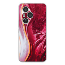 Чохол для Модель телефона "Huawei Honor 400 Pro" українськими буквами і цифрами буде виглядати так: **Хуавей Хонор 400 Про**. - з принтом (Дизайнерські) (AlphaPrint) (Мрамор червоний)