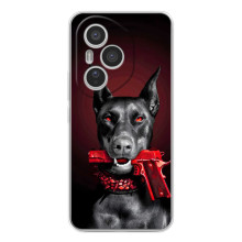 Чохол ДОБЕРМАН  для Huawei Honor 400 Pro (Доберман злий)