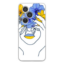 Чохол на Huawei Honor 400 Pro (Український дизайн) (Українка на всю голову)