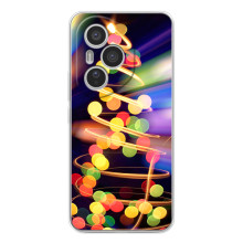 Чохол новорічна ялинка на Huawei Honor 400 Pro (Гірлянди)